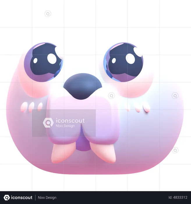 Walrus  3D Icon