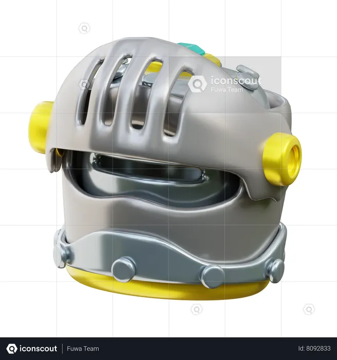 War Helmet  3D Icon
