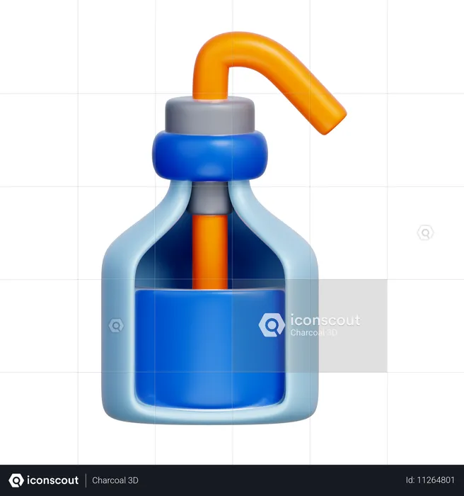 Wash Bottle  3D Icon