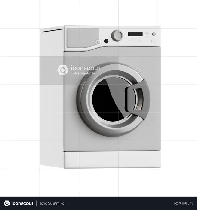 Wash Machine  3D Icon