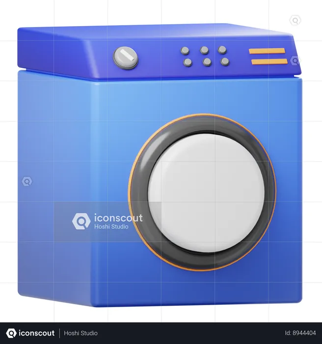 Washing machine  3D Icon