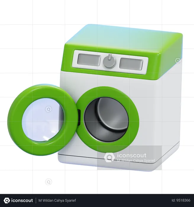 WASHING MACHINE  3D Icon