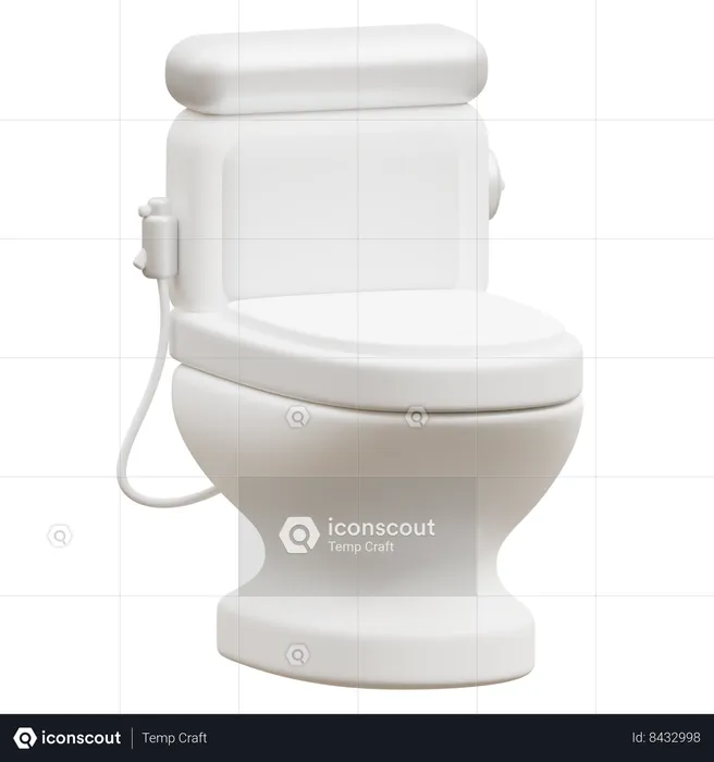 Washroom  3D Icon