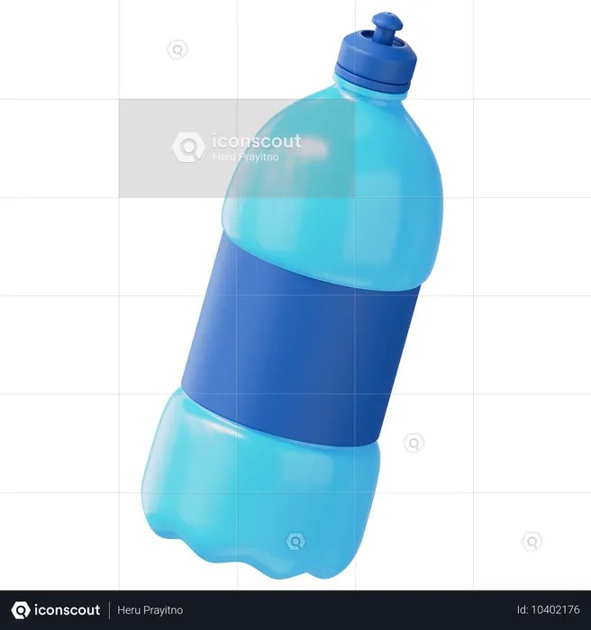 Wasserflasche  3D Icon