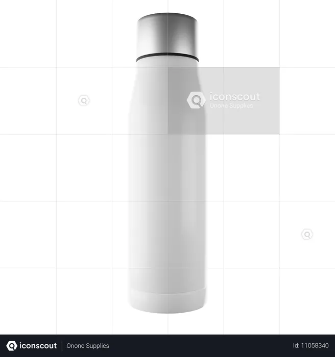 Wasserflasche  3D Icon