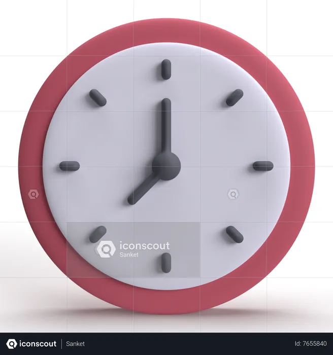 Watch  3D Icon