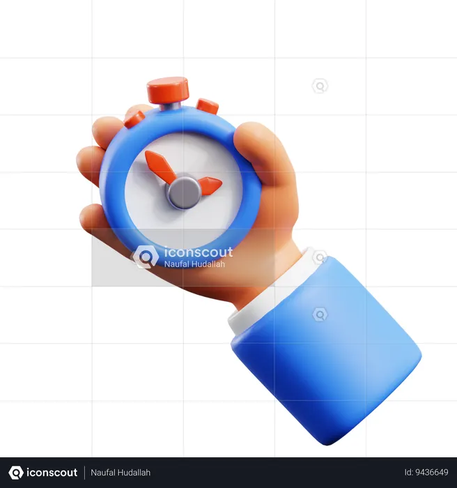 Watch Holding Hand Gestures  3D Icon