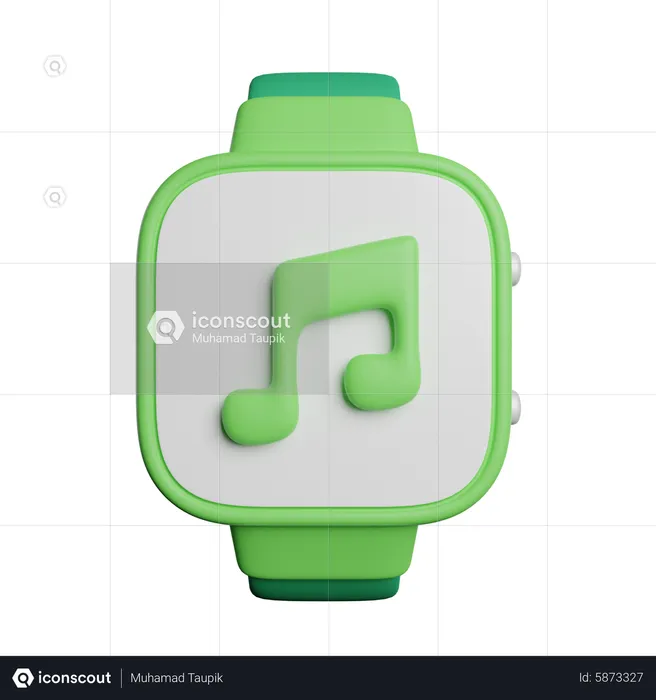 Watch Music Player  3D Icon