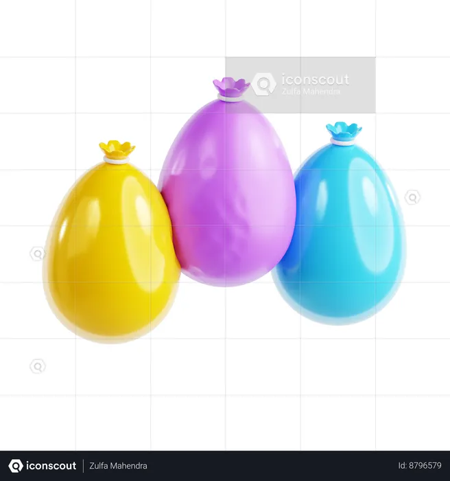 Water Balloon  3D Icon