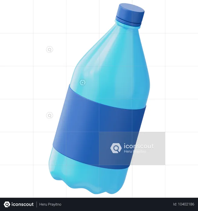 Water Bottle  3D Icon