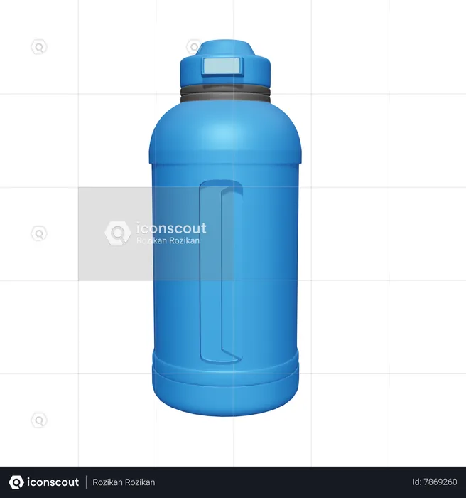 Water Bottle  3D Icon