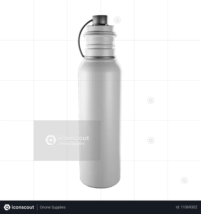 Water Bottle  3D Icon