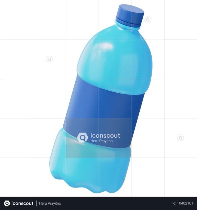 Water Bottle  3D Icon