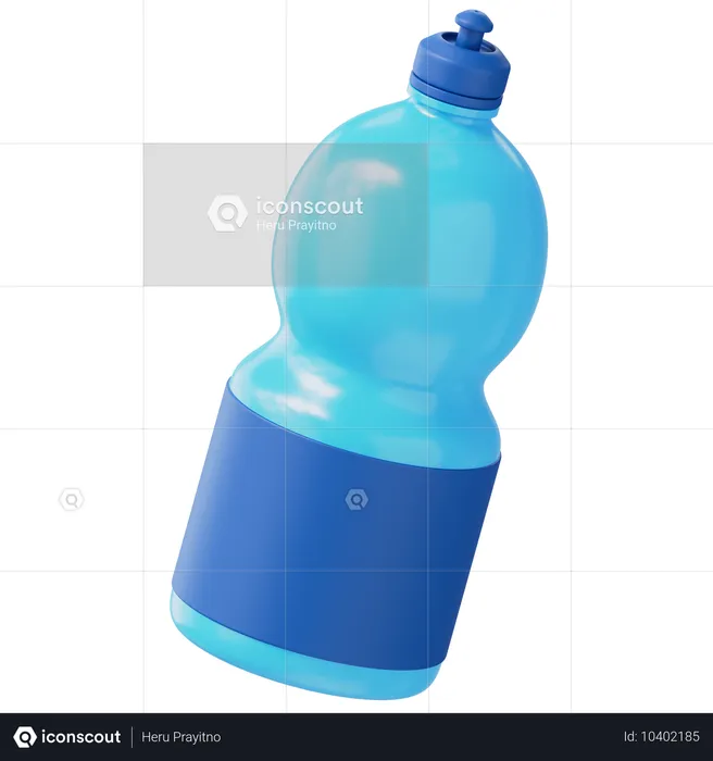 Water Bottle  3D Icon