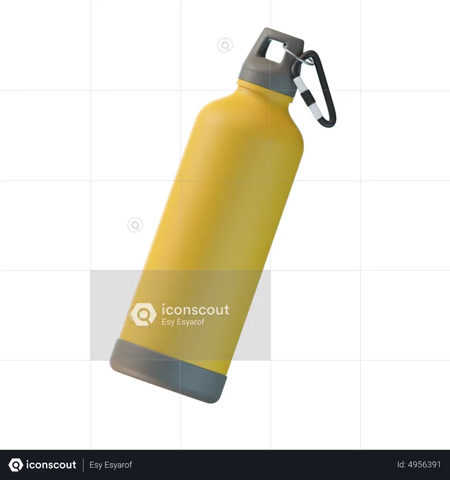 Water Bottle  3D Icon