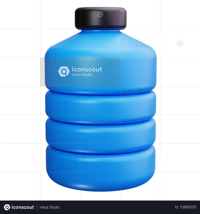 Water Bottle  3D Icon