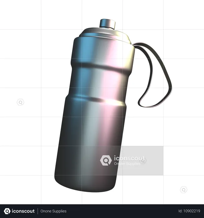 Water Bottle  3D Icon