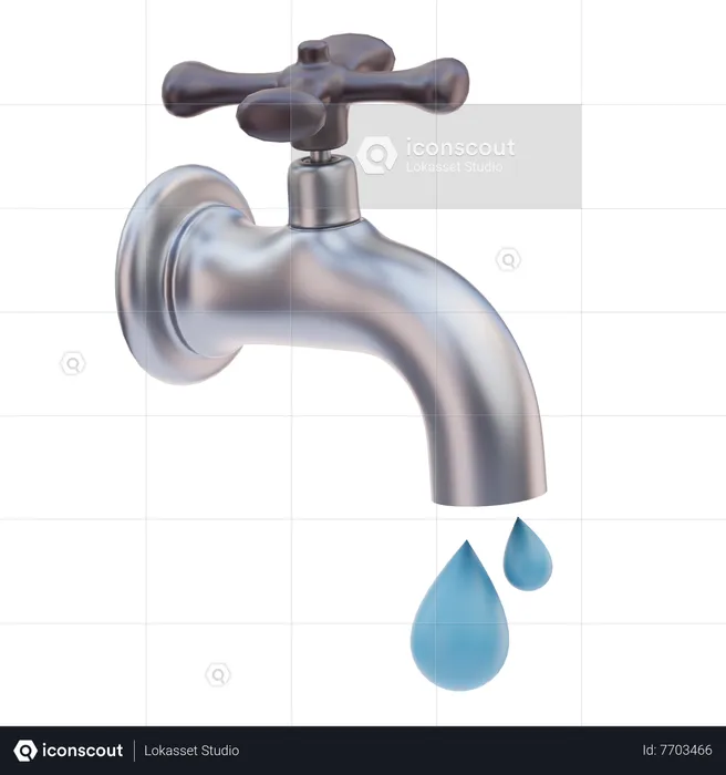 Water Conservation  3D Icon