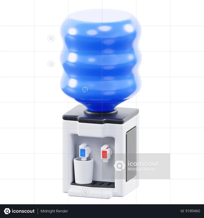 Water Dispensers  3D Icon
