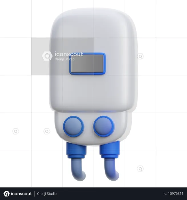 Water Heater  3D Icon