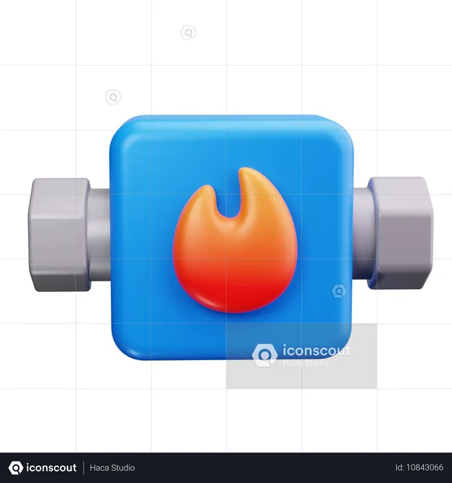 Water Heater  3D Icon