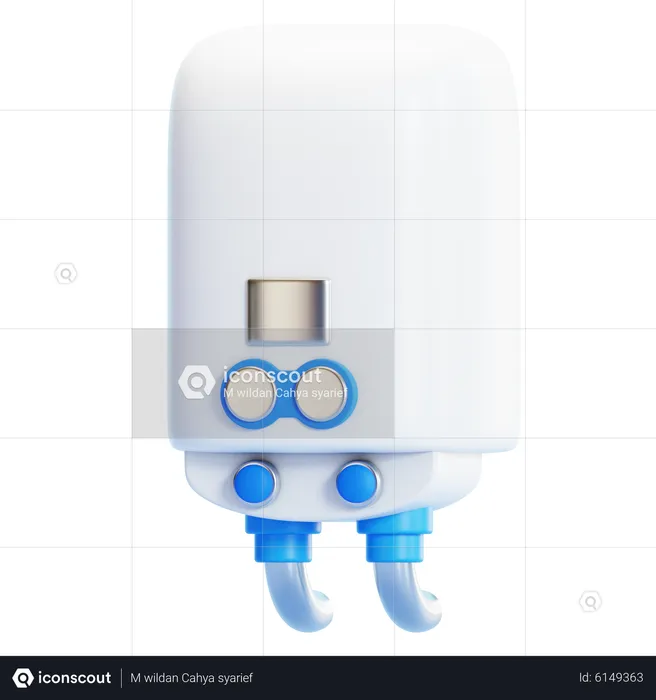 WATER HEATER  3D Icon