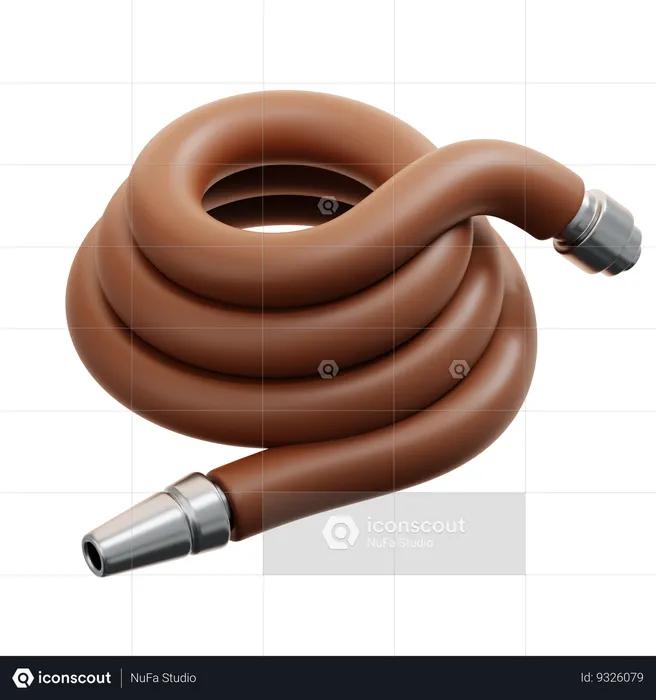 Water Hose  3D Icon