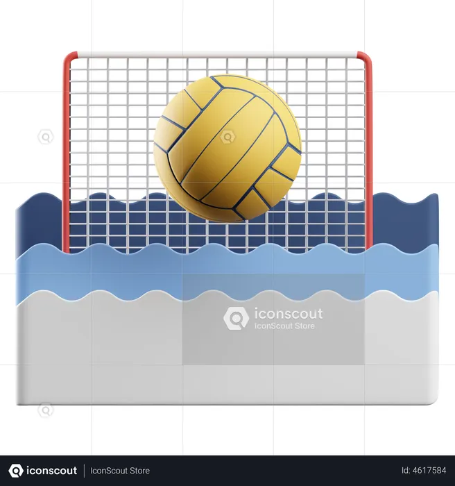 Water Polo  3D Icon