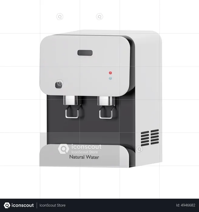 Water Purifier  3D Icon