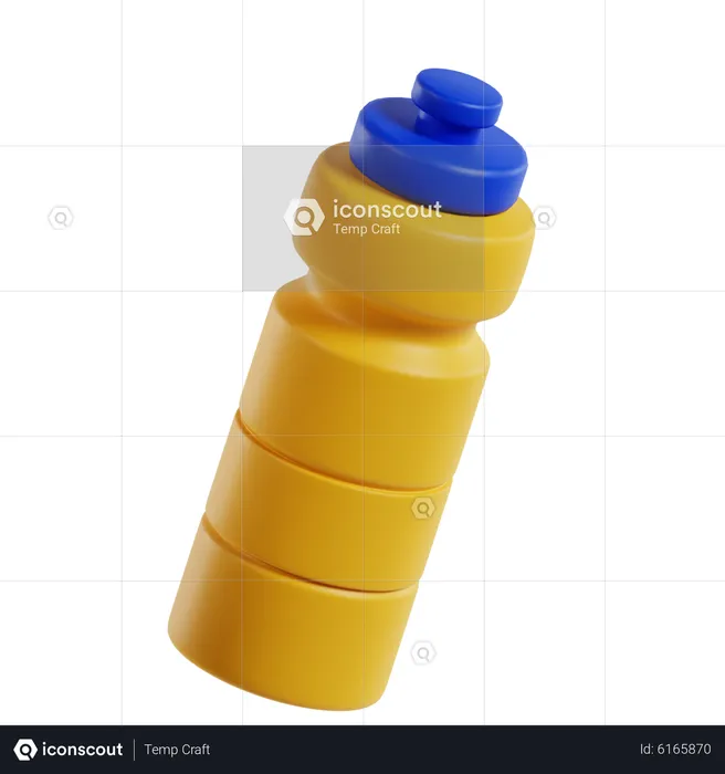 Water Sipper  3D Icon