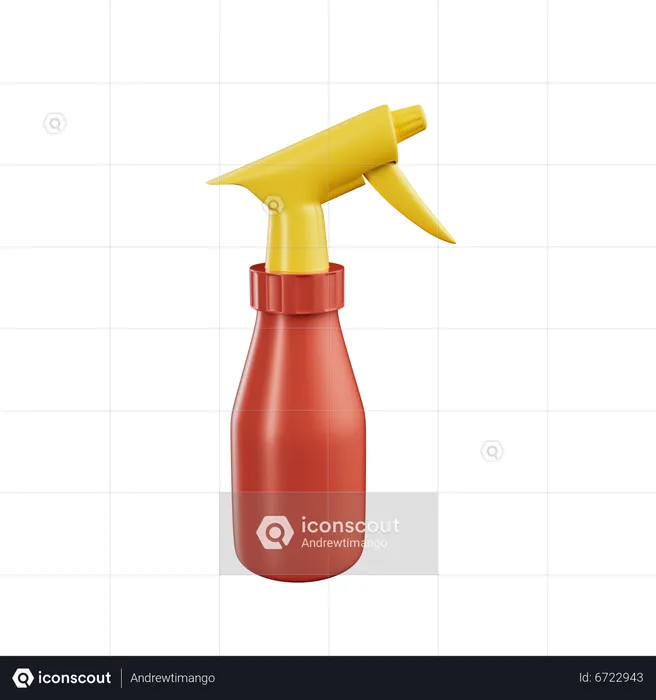 Water Spray  3D Icon
