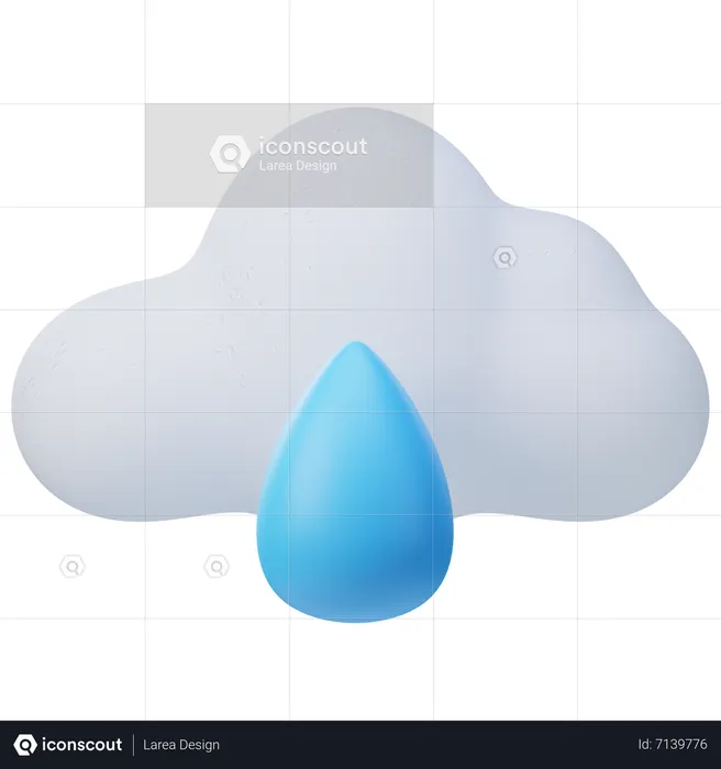 Waterdrop  3D Icon