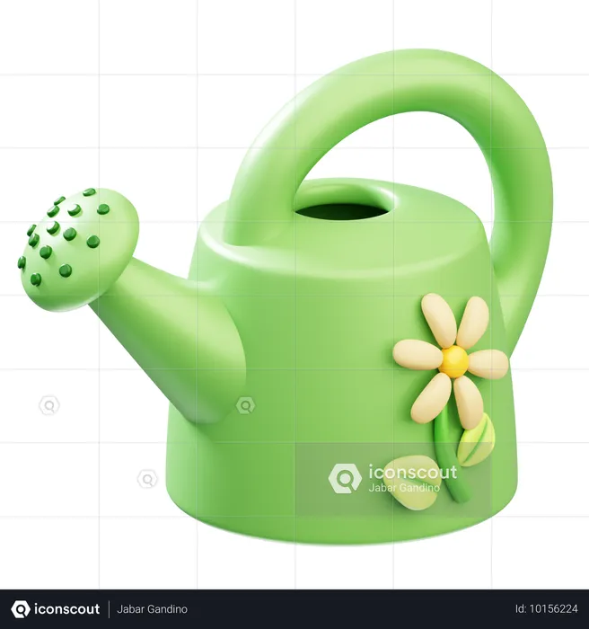 Watering Can  3D Icon