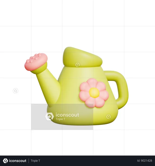 Watering Can  3D Icon