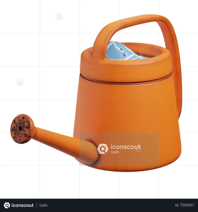 Watering Can  3D Icon