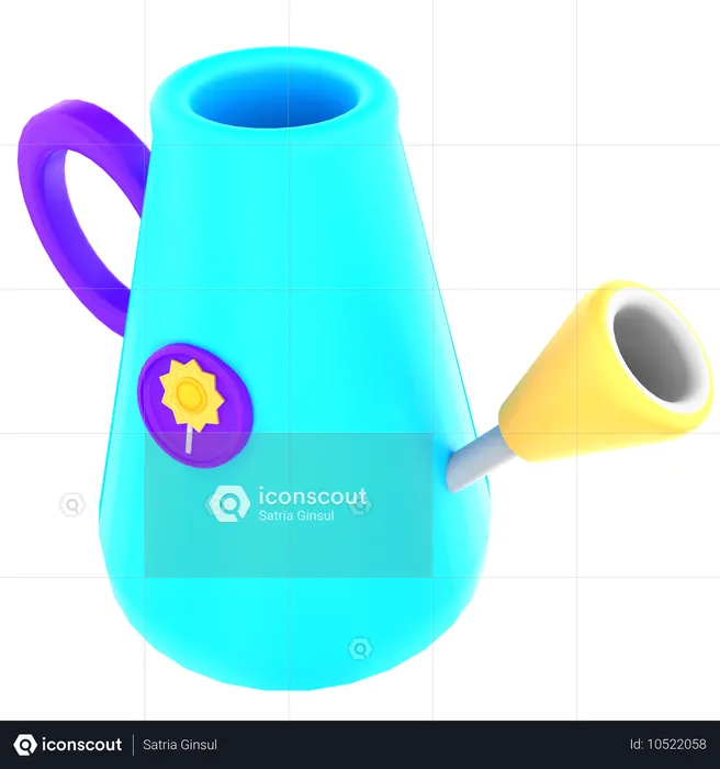 Watering can  3D Icon