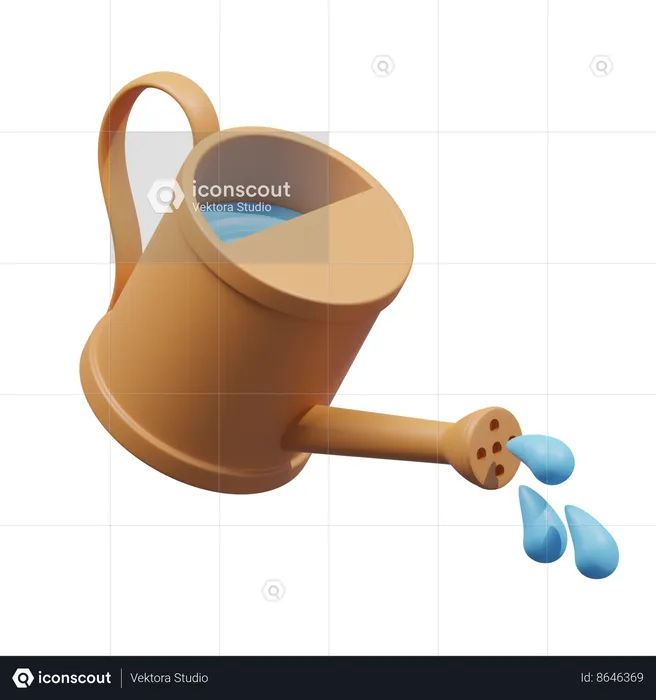 Watering Can  3D Icon