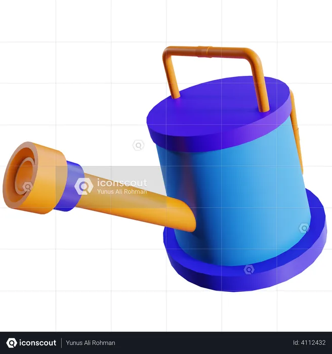 Watering can  3D Illustration