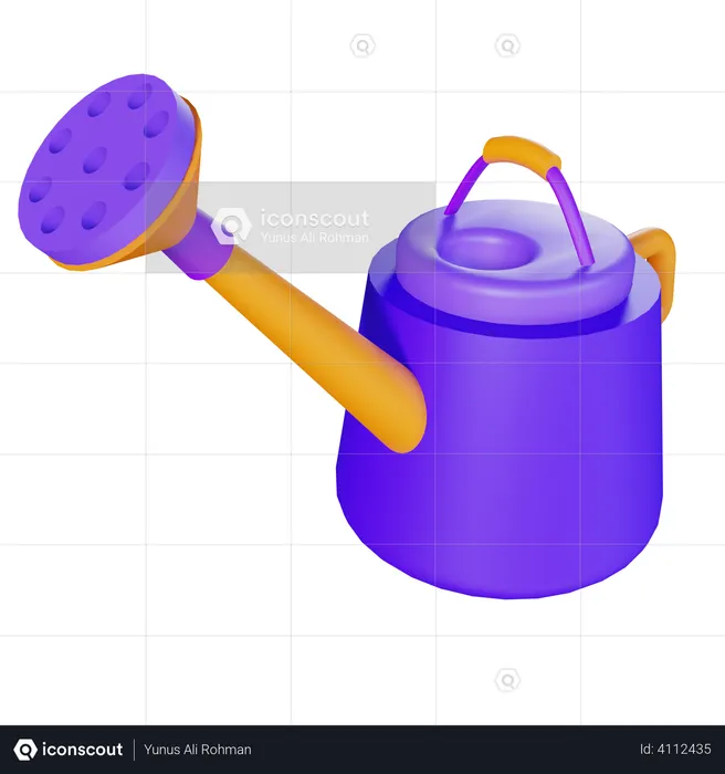 Watering can  3D Illustration