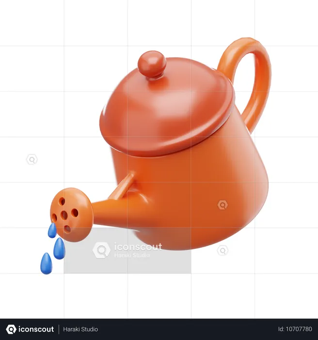 Watering Cane  3D Icon