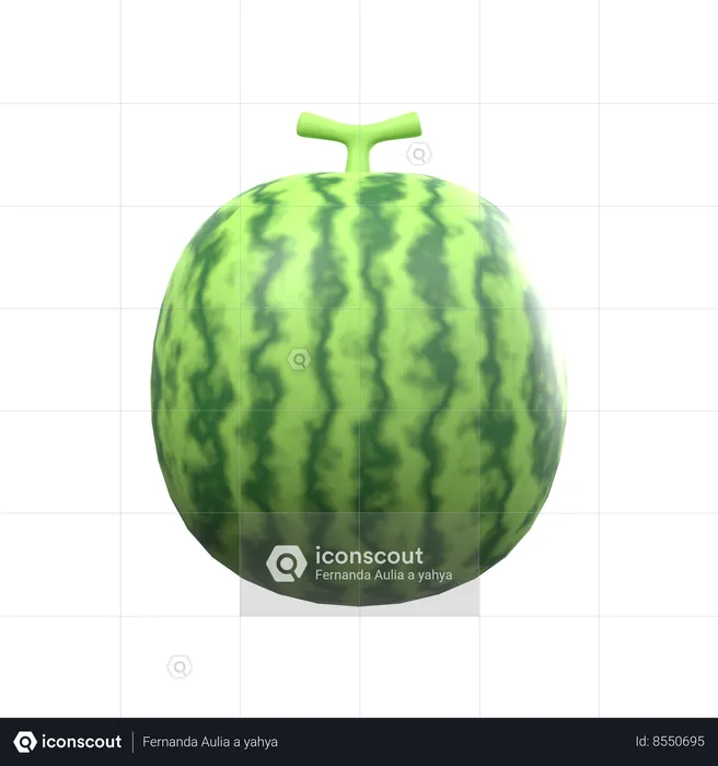 Watermelon  3D Icon