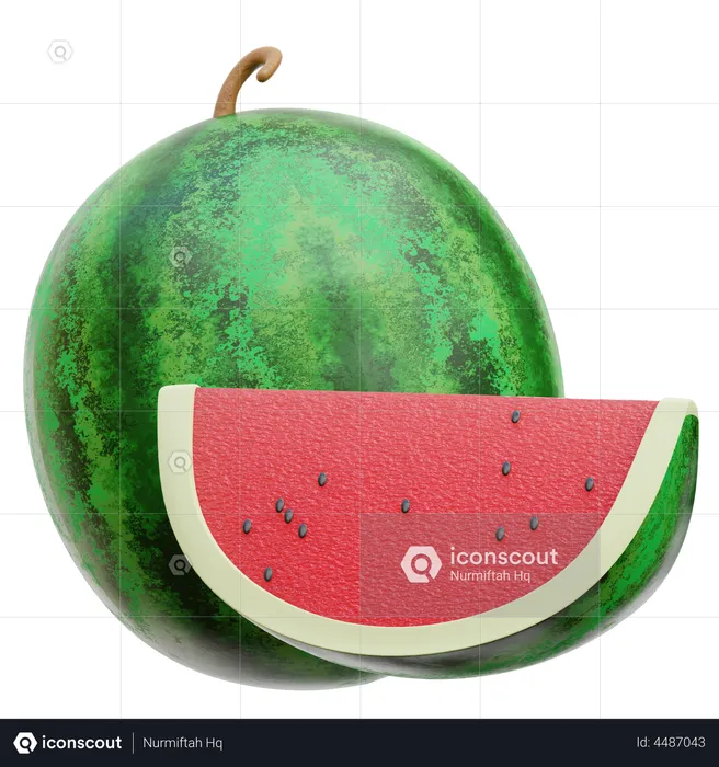 Watermelon  3D Icon