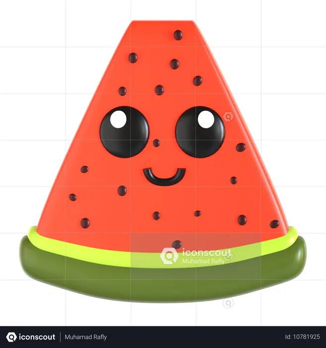 Watermelon  3D Icon