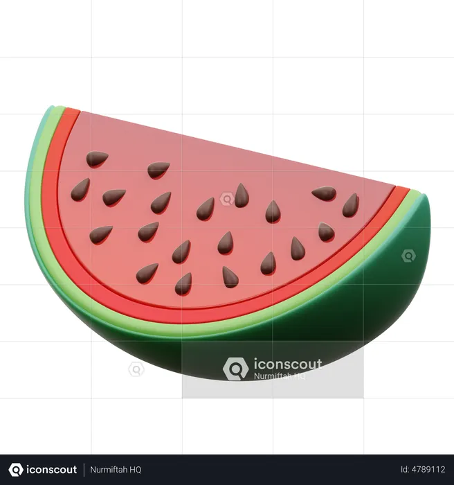 Watermelon  3D Icon