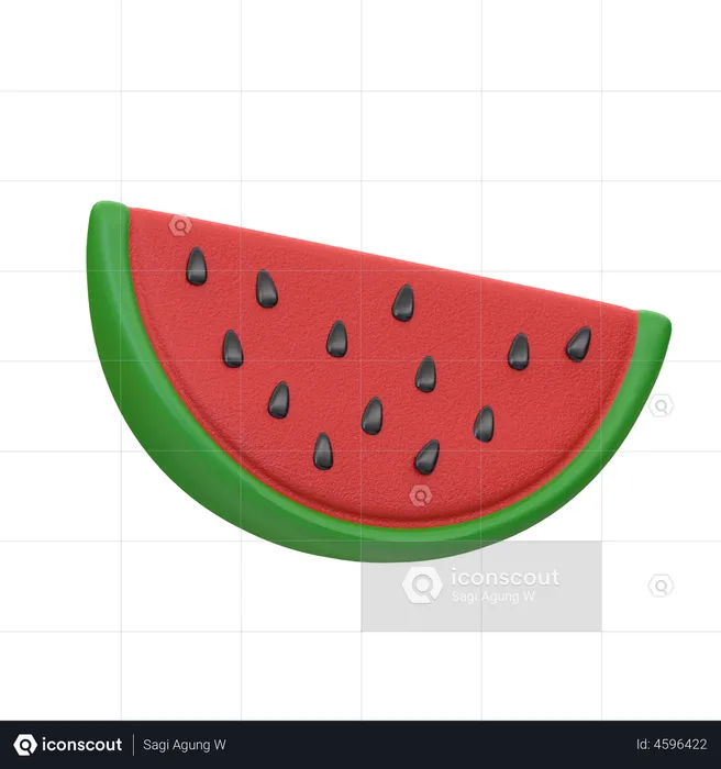 Watermelon  3D Illustration