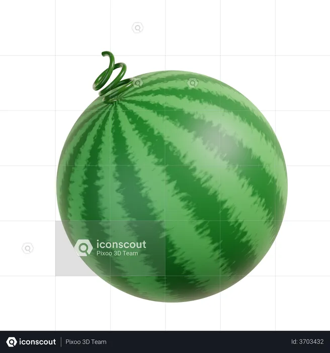 Watermelon  3D Illustration
