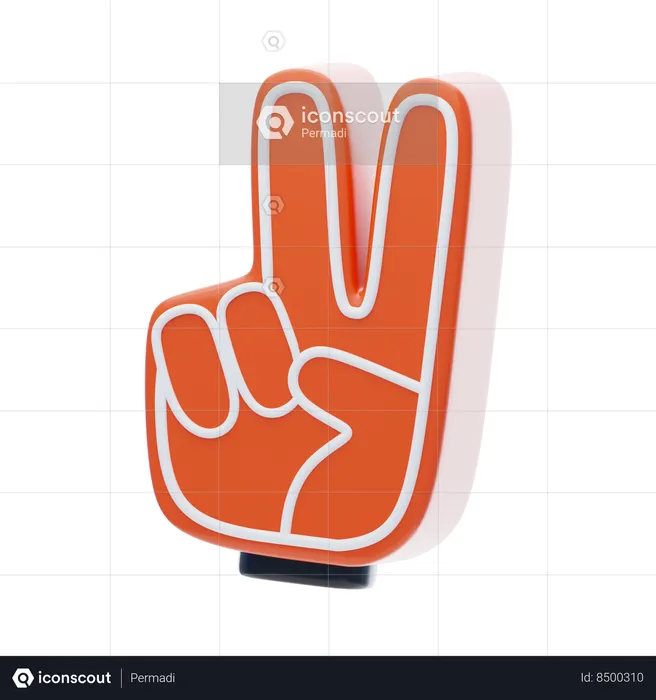 Waving Hand  3D Icon