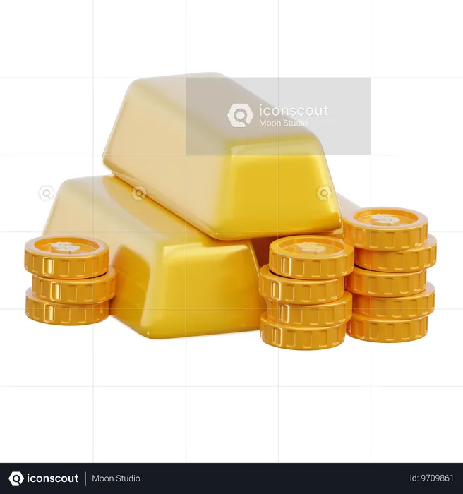 Wealth  3D Icon