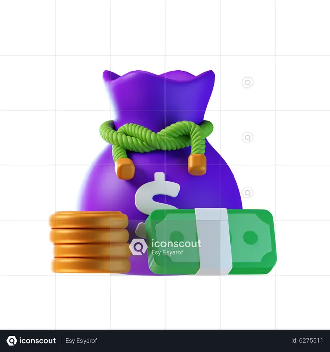 Wealth  3D Icon