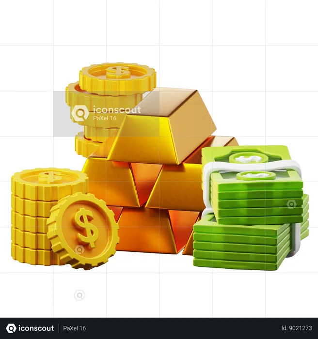 Wealth Management  3D Icon